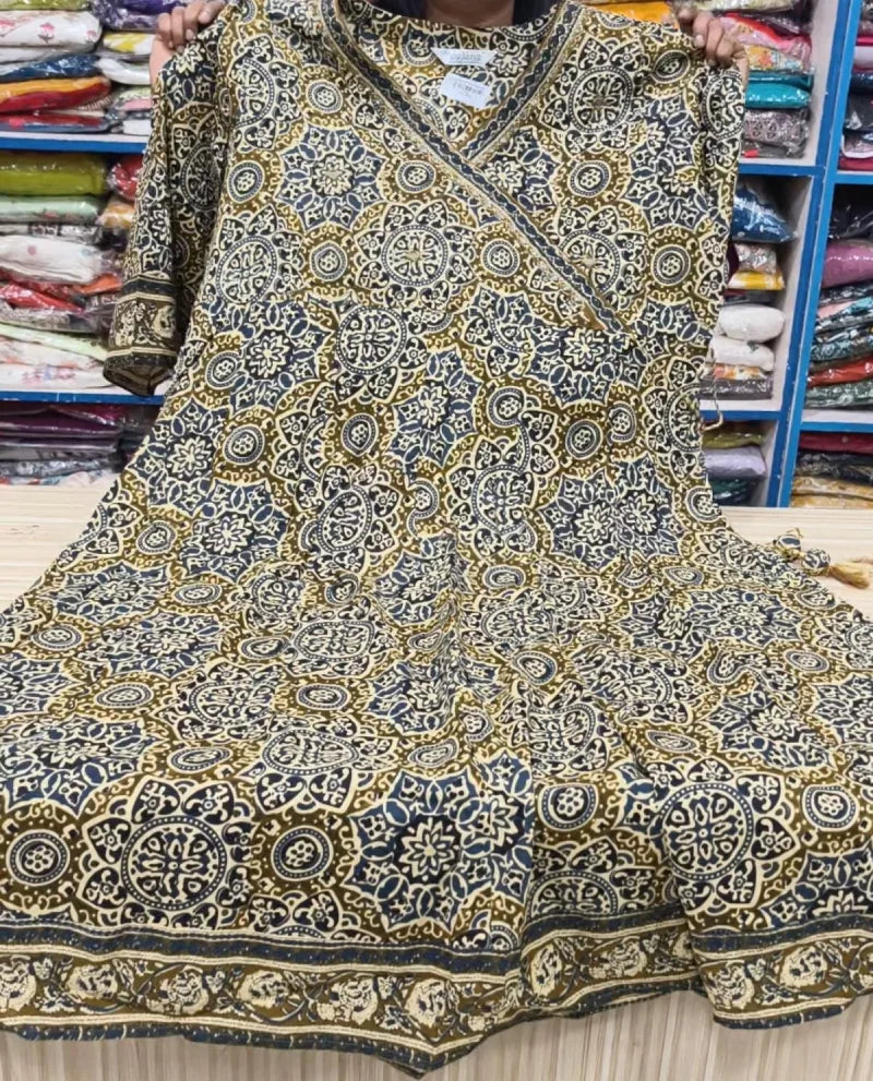 Plus Size Kalamkari Cotton