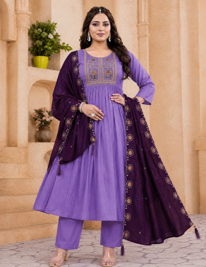 Plus Size Mulchantheri 3pc Set
