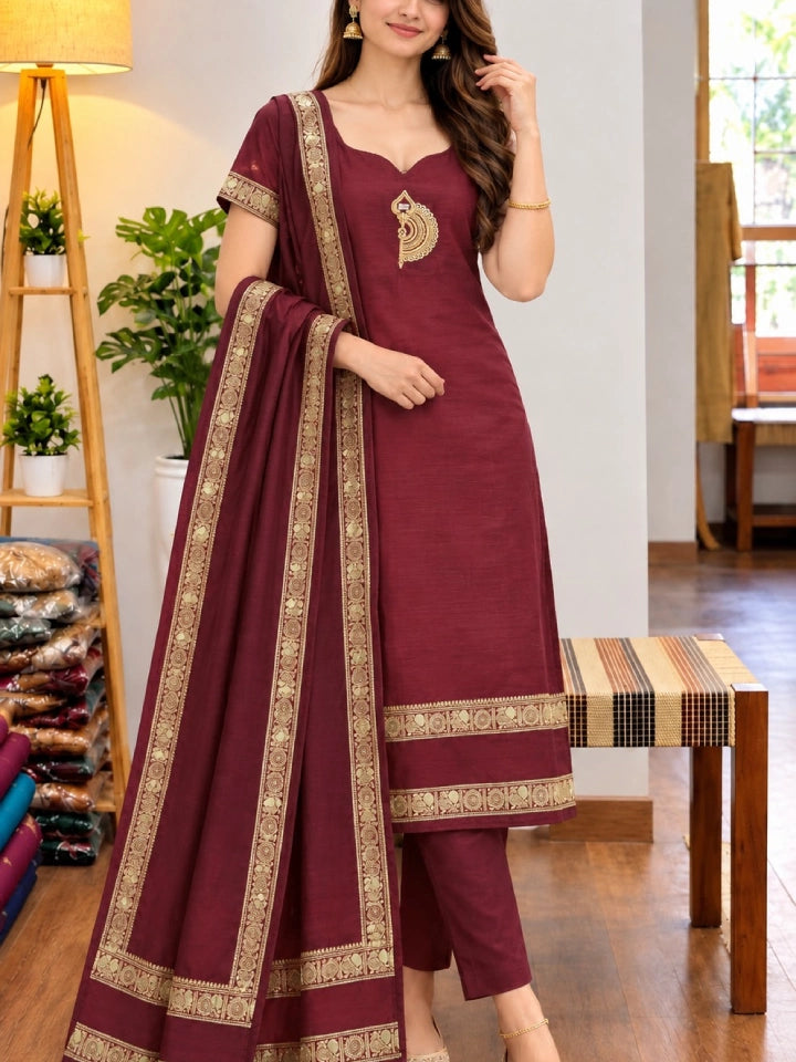 Chettinadu Cotton 2-Piece Set