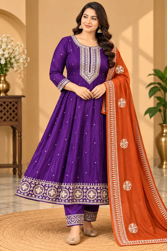 Kali Model Vizhitra 3pcs Set