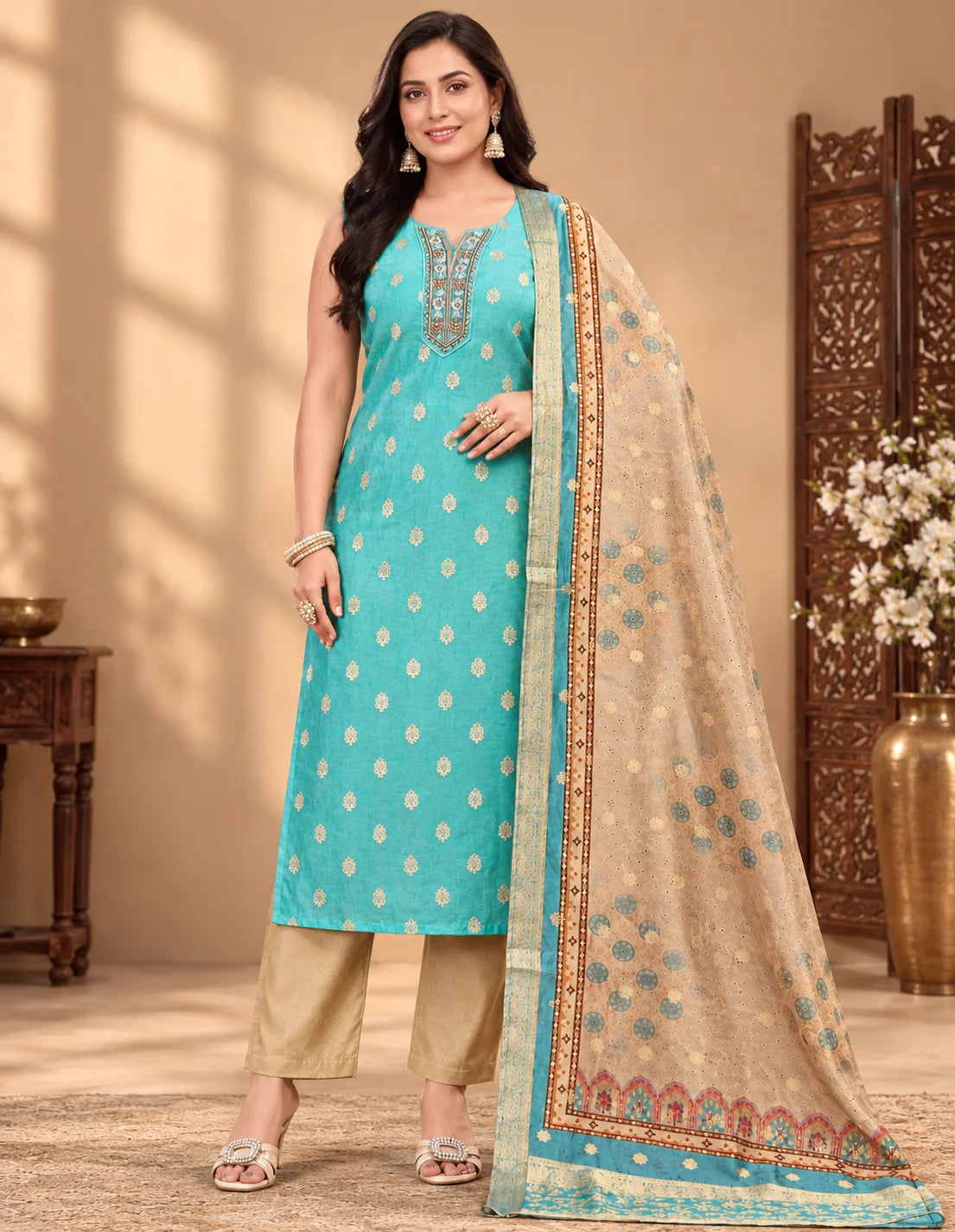 Premium Silk Jackaurd Design