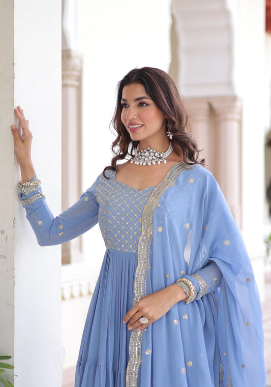 Georgette Gown