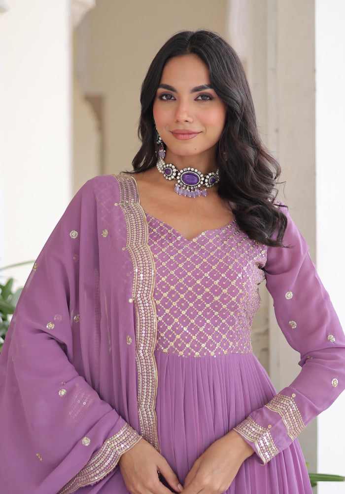 Georgette Gown