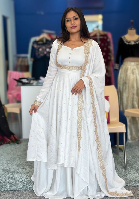 Embroidered Gown