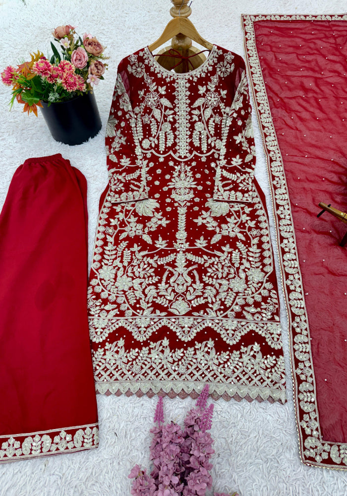 Designer Suit Three Piece Set