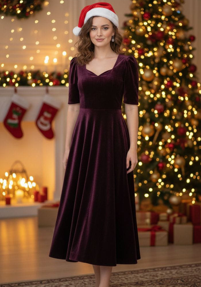 Velvet Gown