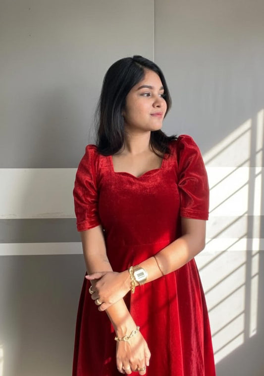 Velvet Gown