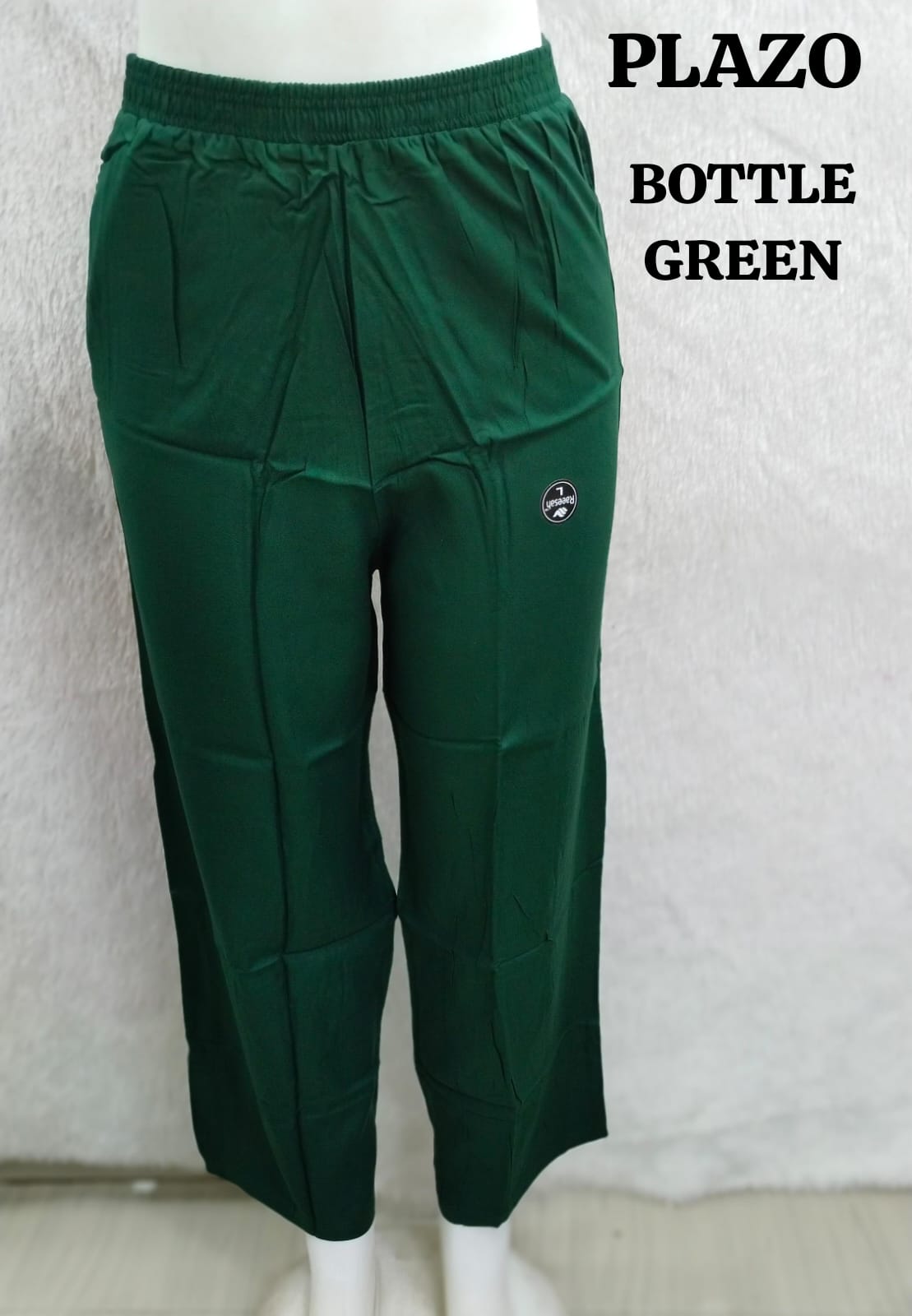 Reyan Plazo Pant - Bottle Green