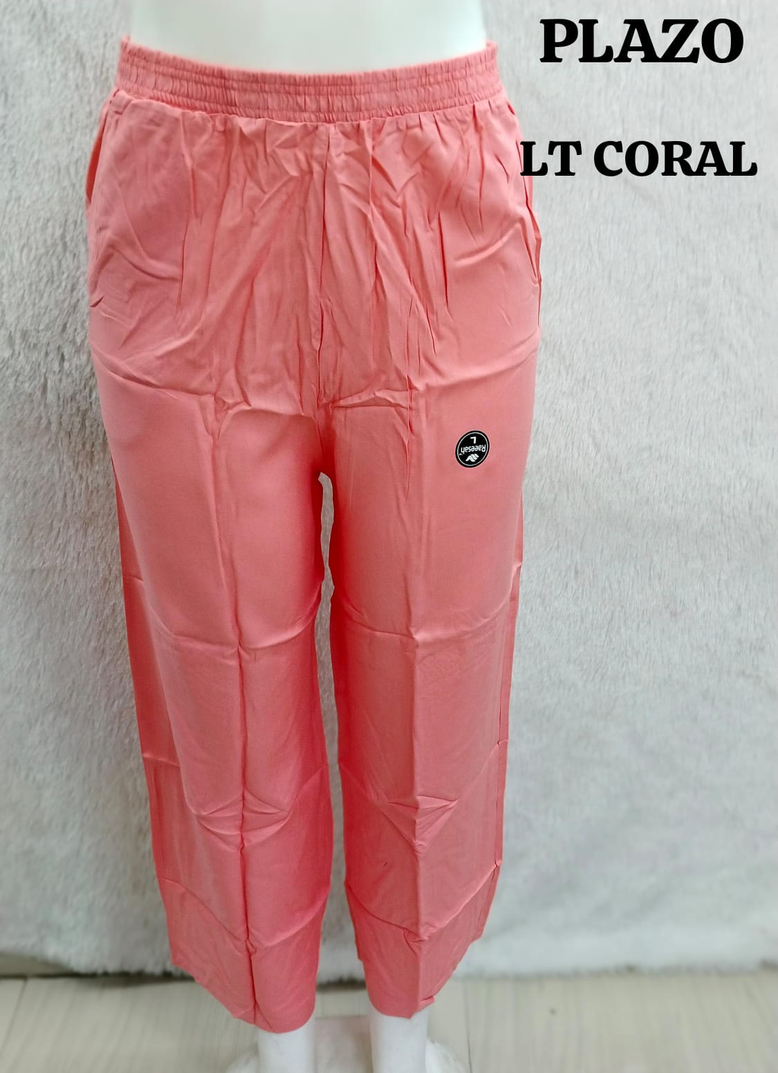 Reyan Plazo Pant - Light Coral