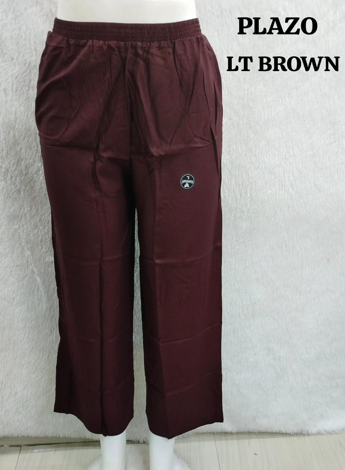Reyan Plazo Pant - Light Brown