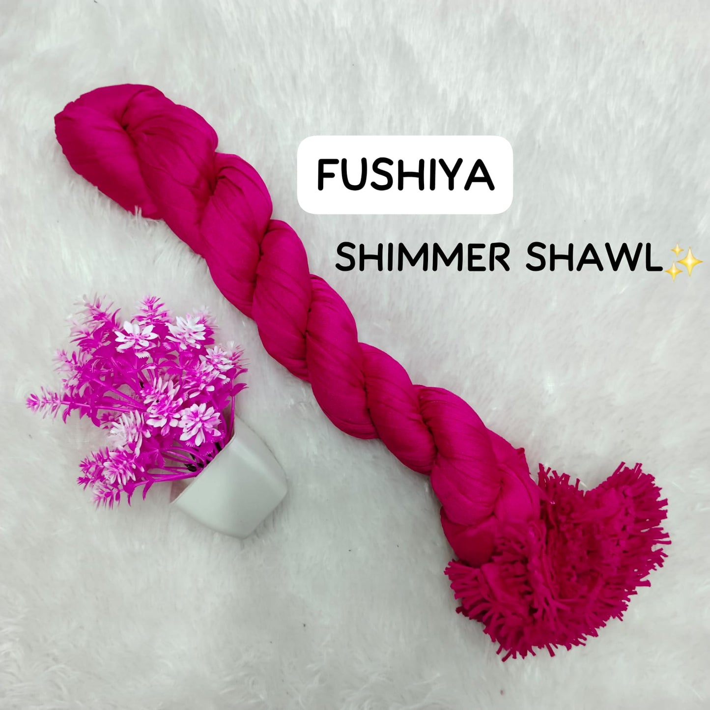 Heavy Quality Shimmer Shawl - Fushiya