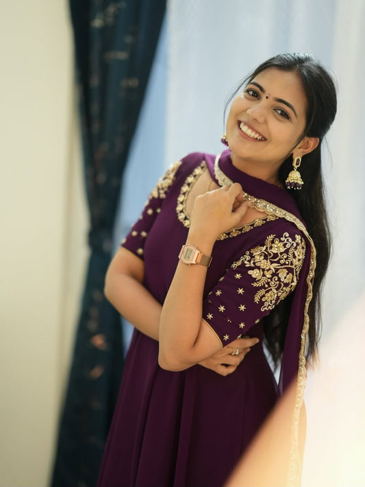 Georgette Anarkali