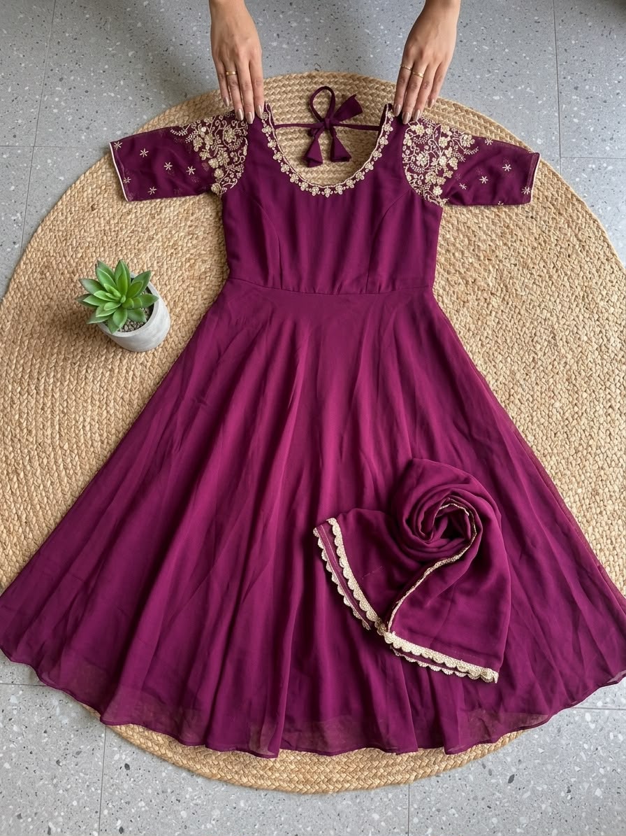 Georgette Anarkali