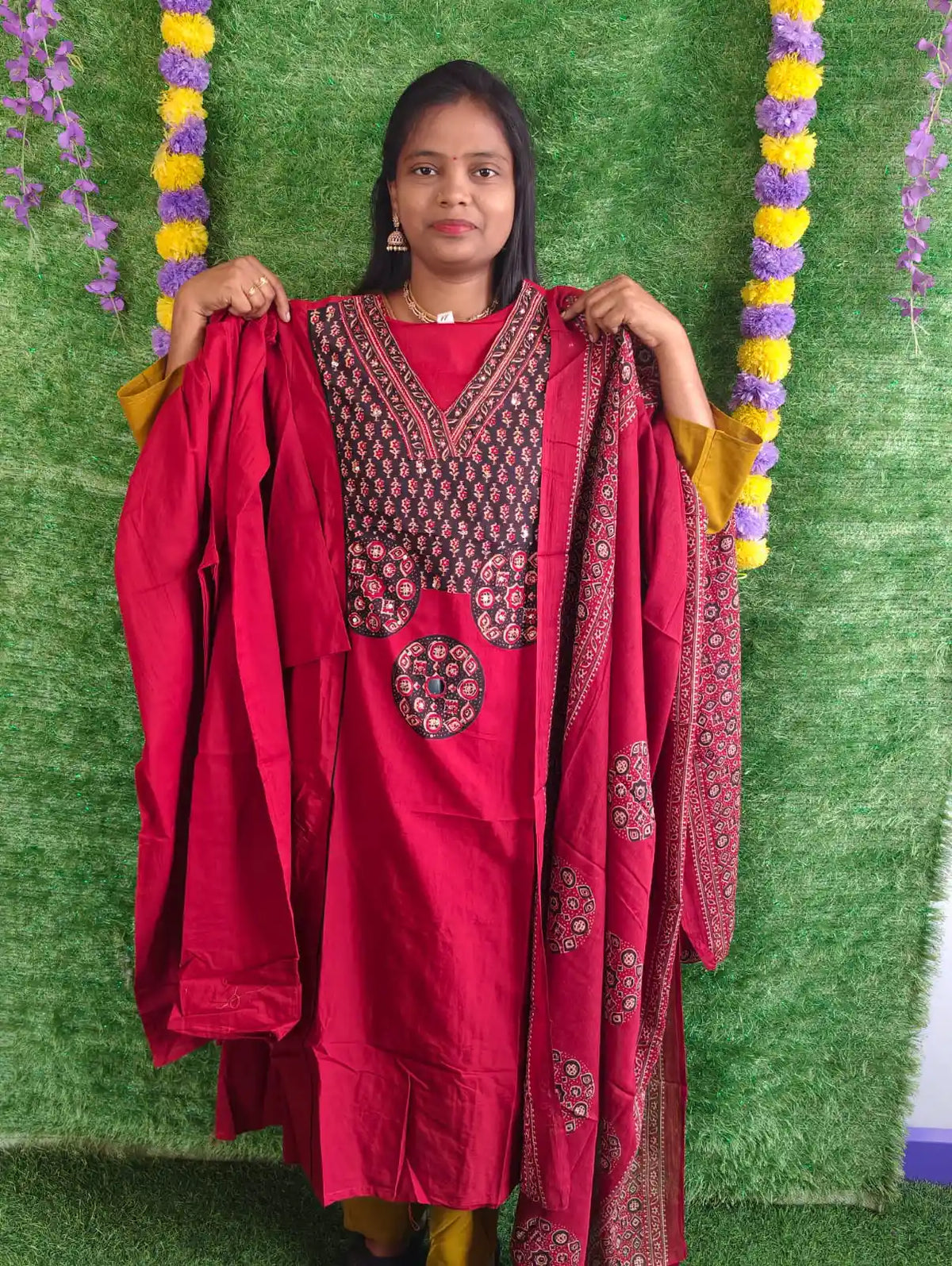 Dhabu Cotton 3pcs Set