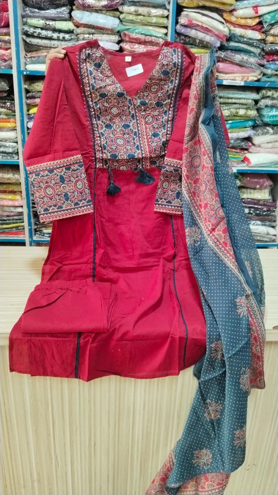 Dhabu Cotton 3 pcs Set