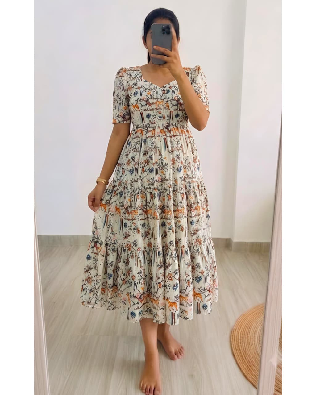 Plus Size 3 Tyre Maxi