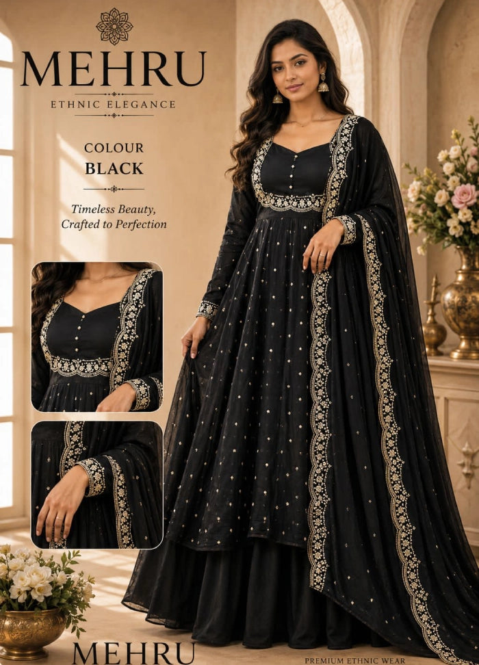 Choli model Vizhitra Silk