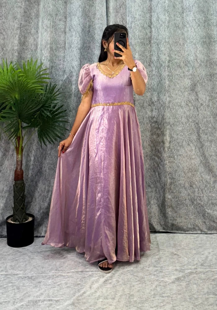 Space Silk Gown