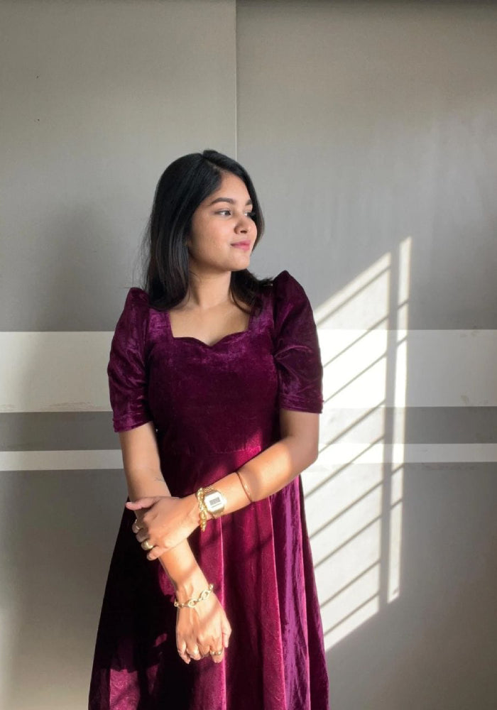 Velvet Gown