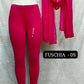 Plus Size 4 Way Leggings & Nazmin Dupatta - Set 1