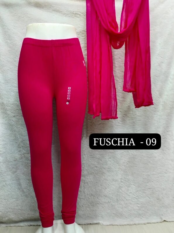 Plus Size 4 Way Leggings & Nazmin Dupatta - Set 1