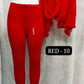 Plus Size 4 Way Leggings & Nazmin Dupatta - Set 1