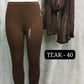 Plus Size 4 Way Leggings & Nazmin Dupatta - Set 1