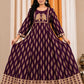 Plus Size Emporidary Peocock Design