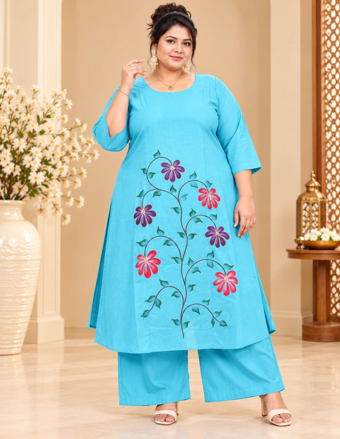 Plus Size Sketch co Ord Set