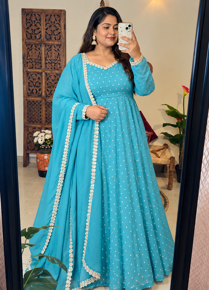 Plus Size Putti Work Long Maxi 2-Piece Set