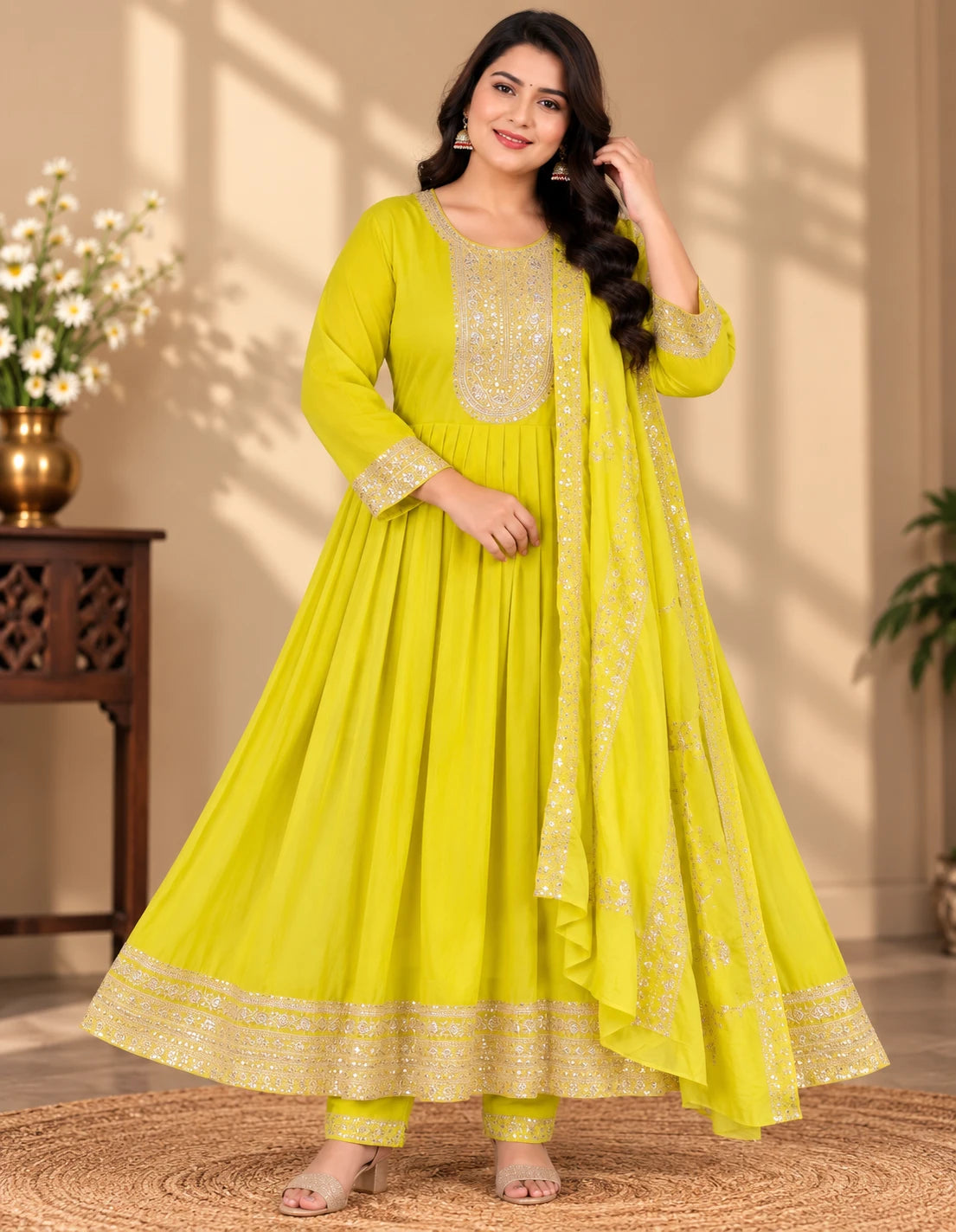 Georgette Party Wear 2pcs Set