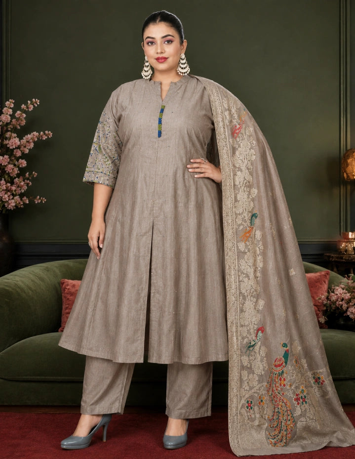 Plus Size Mulchantheri 3pcs set