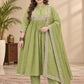 Plus Size Mulchantheri Emporidary Design 3pcs Set