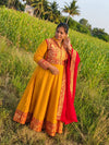 Plus Size Vizhitra Highneck Jacard Design 2pcs Set
