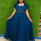Plus Size Blooming Vichithra Double Sleeve Anarkali