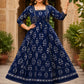 Plus Size Unique Cotton Anarkali