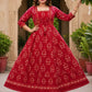 Plus Size Unique Cotton Anarkali