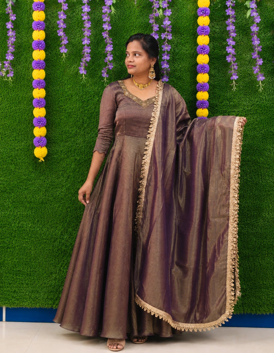 Plus Size Kota Tissue Gown