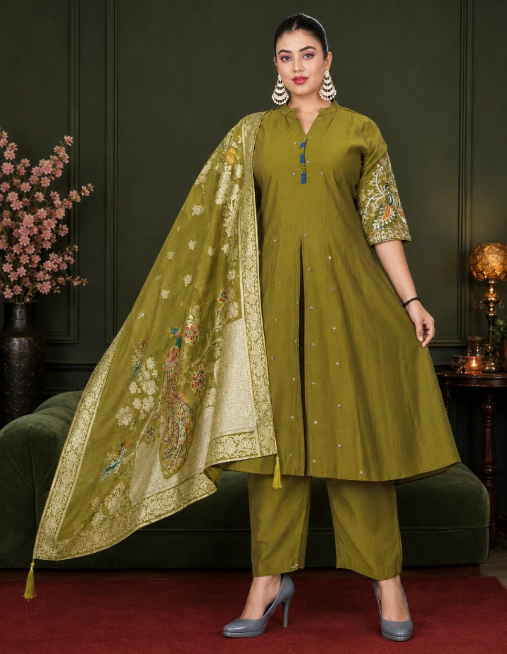 Plus Size Mulchantheri 3pcs set