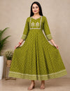 Anarkali Embroidery Design