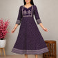 Anarkali Embroidery Design