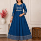 Anarkali Embroidery Design