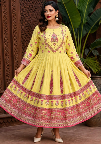Plus Size Mulmul Cotton Heavy Aari Work