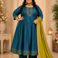 Plus Size 	 Vizhitrasilk Kali Model Anarkali