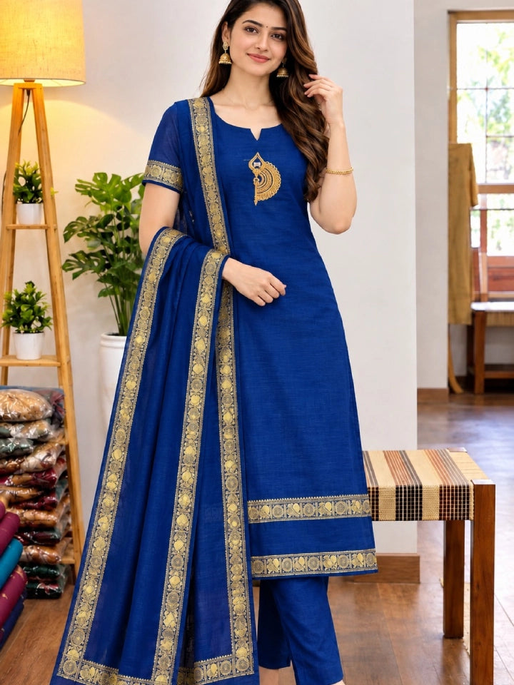 Chettinadu Cotton 2-Piece Set