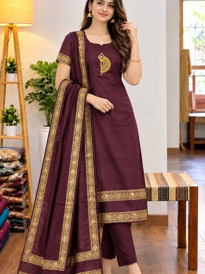 Chettinadu Cotton 2-Piece Set