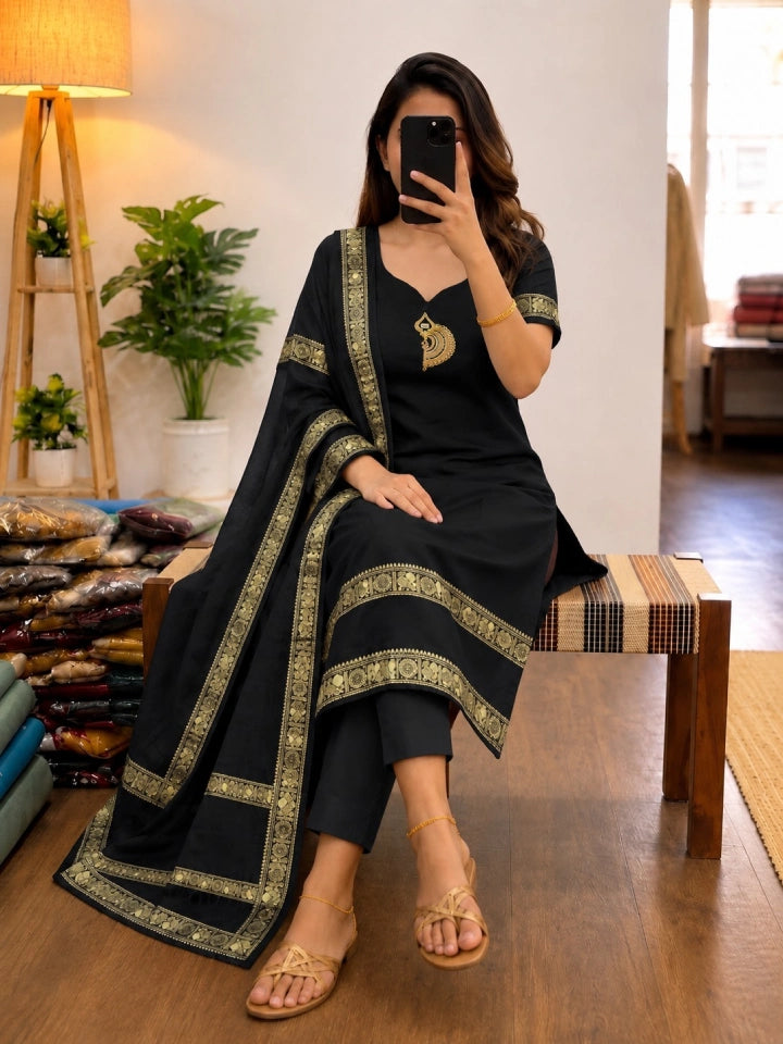 Chettinadu Cotton 2-Piece Set