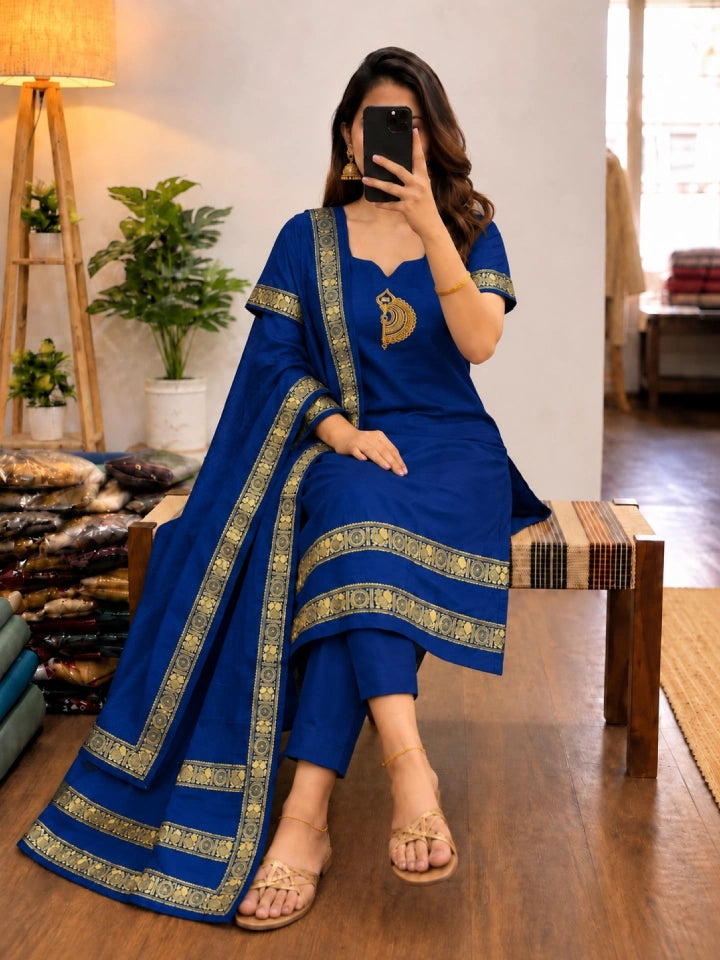 Chettinadu Cotton 2-Piece Set