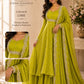 Choli model Vizhitra Silk