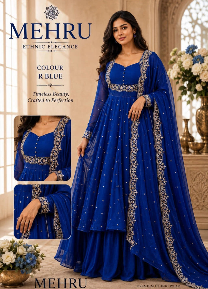 Choli model Vizhitra Silk